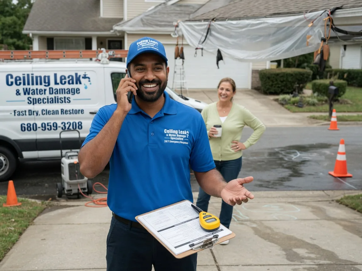 Ceiling Leak Cleanup Harvard, NE FAQs